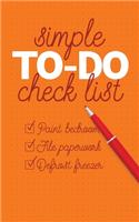 Simple To-Do Checklist