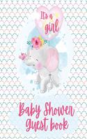 It's a Girl Shower Baby Guest Book