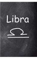 2019 Daily Planner Libra Symbol Zodiac Sign Horoscope Chalkboard 384 Pages: (Notebook, Diary, Blank Book)(2019 Planners Calendars Organizers Datebooks Appointment Books Agendas)