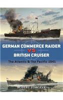 German Commerce Raider vs British Cruiser