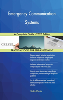 Emergency Communication Systems A Complete Guide - 2020 Edition