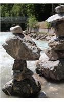 Cool Pair of Rock Cairns in the River Journal: Take Notes, Write Down Memories in this 150 Page Lined Journal