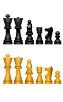 Notebook: Lined Journal - Composition Book - 8.5 X 11 Paper - Wide Ruled - 100 Pages - Chess Design
