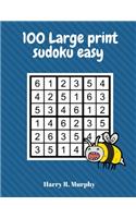 100 Large Print Sudoku Easy