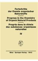 Fortschritte Der Chemie Organischer Naturstoffe