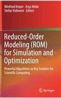 Reduced-Order Modeling (Rom) for Simulation and Optimization