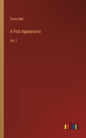 First Appearance