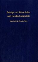 Beitrage Zur Wirtschafts- Und Gesellschaftspolitik