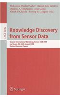 Knowledge Discovery from Sensor Data