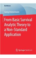 From Basic Survival Analytic Theory to a Non-Standard Application