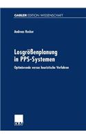 Losgrößenplanung in PPS-Systemen: Optimierende versus heuristische Verfahren(German)