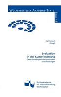 Evaluation in der Kulturförderung