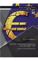 Euro - Griechenland und Spanien in der Krise 2010 - 2012