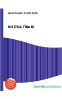 NH Rsa Title III: (English)