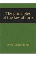 The Principles of the Law of Torts