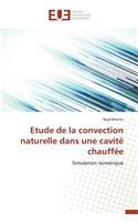 Etude de la Convection Naturelle Dans Une Cavit? Chauff?e