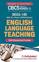 Gullybaba IGNOU CBCS BSCG 5th Sem BEGS-185 English Language Teaching in English - Latest Edition IGNOU Help Book with Solved Previous Year's Question Papers and Important Exam Notes