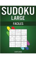 Sudoku Large Faciles: 250 Sudoku Large Fáciles à Résoudre pour Débutants avec Solutions et Instructions