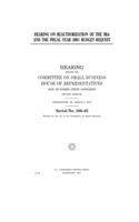 Hearing on reauthorization of the SBA and the fiscal year 2001 budget request