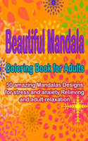 Beautiful Mandala coloring book for adult