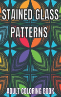 Stained Glass Patterns Adult Coloring Book