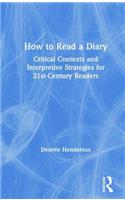 How to Read a Diary
