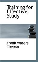 Training for Effective Study