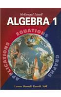 McDougal Littell Algebra 1: Student Edition (C) 2004 2004