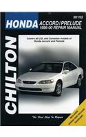 Honda Accord and Prelude, 1996-00
