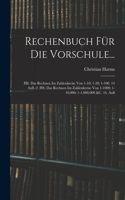 Rechenbuch Für Die Vorschule...
