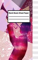 Blank Music Sheet Paper