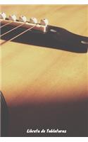 Libreta de Tablaturas: Cuaderno de Tablaturas de Guitarra - 110 Páginas para Escribir tu Música - Pentagramas en Blanco para Componer - Libreta para Composición de Guitarr