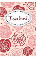 Isabel: Personalised Notebook / 120 Pages / Dot Grid / Perfect for journaling and writing notes.