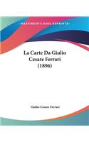 La Carte Da Giulio Cesare Ferrari (1896)