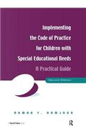 Implementing the Code of Practice for Children with Special Educational Needs