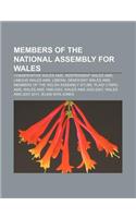 Members of the National Assembly for Wales: Conservative Wales Ams, Independent Wales Ams, Labour Wales Ams, Liberal Democrat Wales Ams(English)