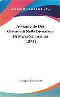 Avviamento Dei Giovanetti Nella Divozione Di Maria Santissima (1873)