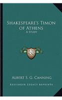 Shakespeare's Timon of Athens