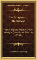 De Paraphrasis Homericae