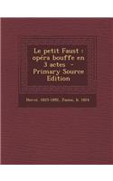 Le petit Faust