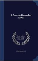Concise Manual of Style