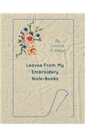 Leaves From My Embroidery Note-Books