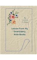 Leaves from My Embroidery Note-Books