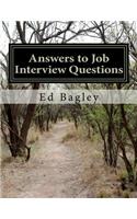 Answers to Job Interview Questions