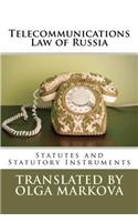 Telecommunications Law of Russia