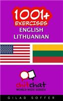 1001+ Exercises English - Lithuanian