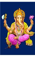 Dark Blue Ganesh Journal (Notebook, Diary)