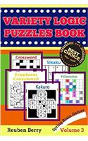 Variety Logic Puzzles Book: 3