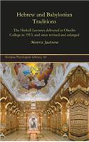 Hebrew and Babylonian Traditions