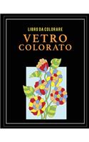 Libro da colorare vetro colorato